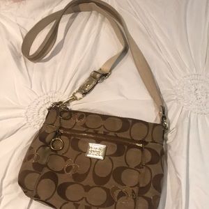 Authentic coach cross body